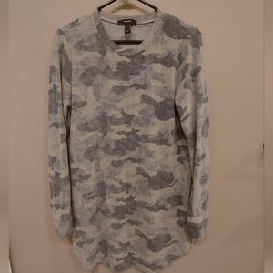 NWOT Camo Soft Knit Tunic/Mini Dress